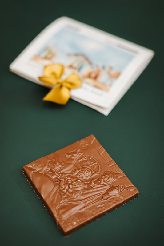 Natal: Cartão Sagrada família - 40g