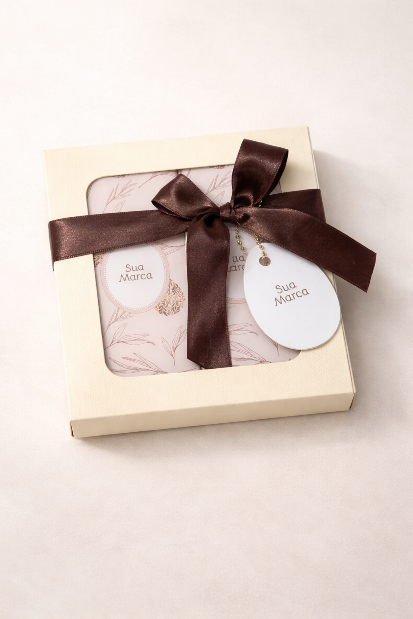 Caixa com duas barras de chocolate 80g