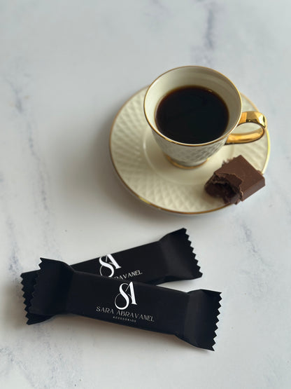 Barra recheada com nutella e waffer de 25g