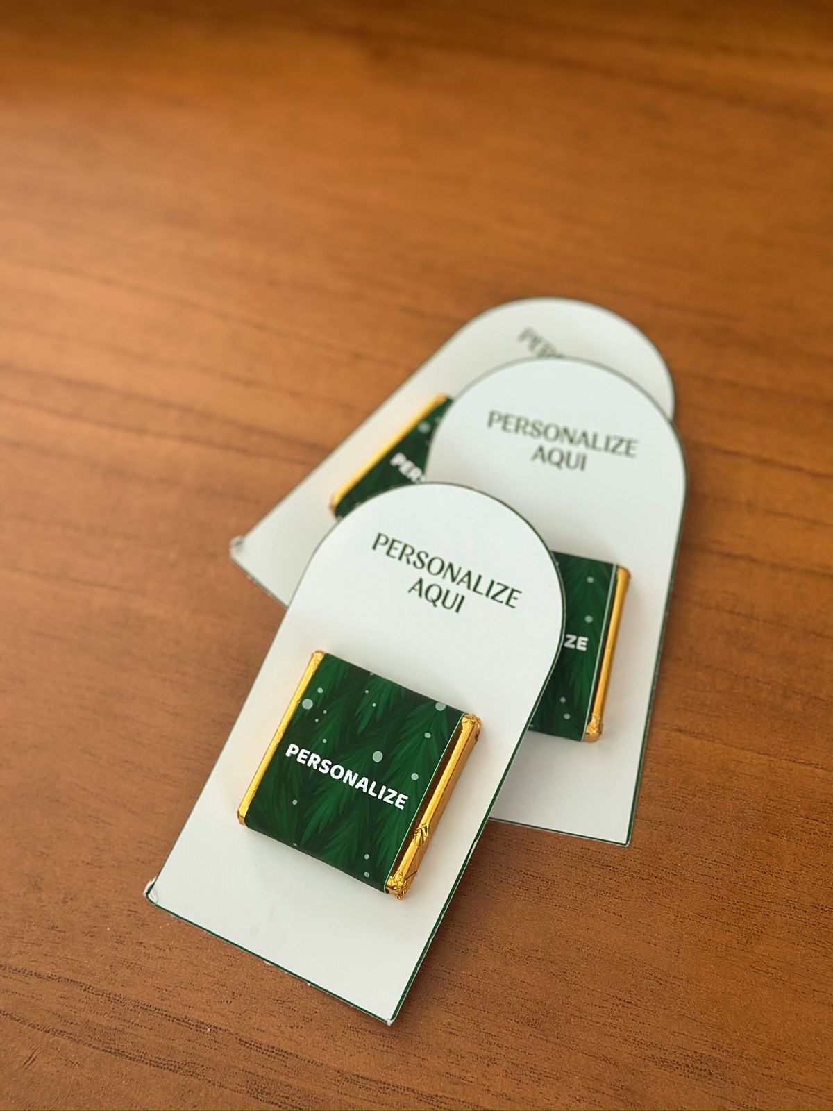 Tablete de Chocolate 10g com TAG personalizada
