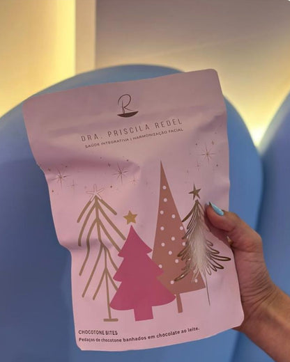 Natal: chocotone bites no pacote 150g