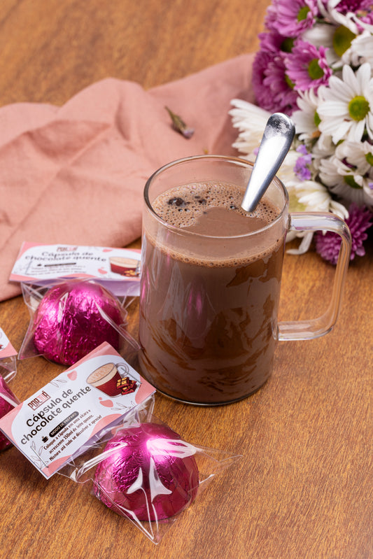 Cápsula de chocolate quente