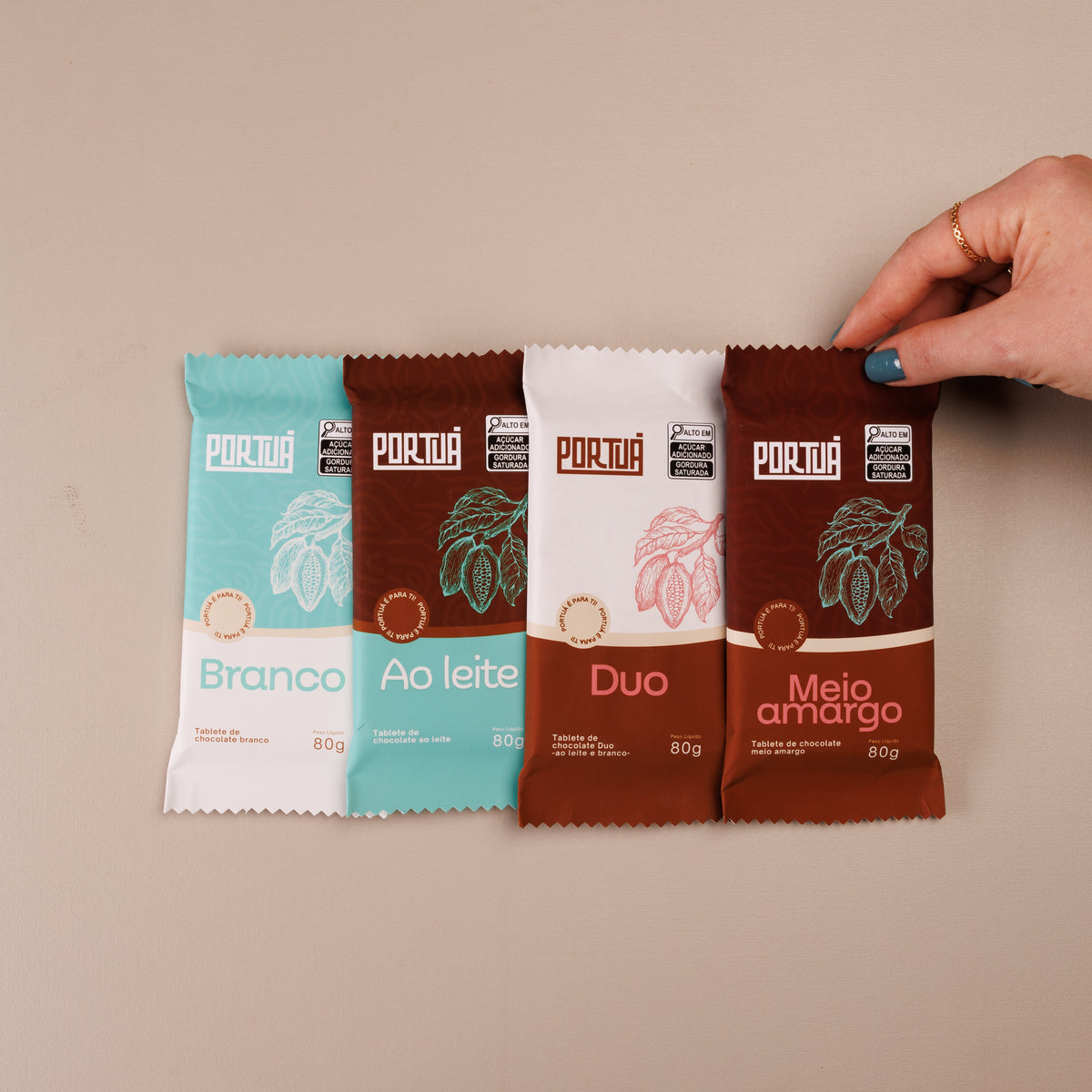Barras maciças 80g