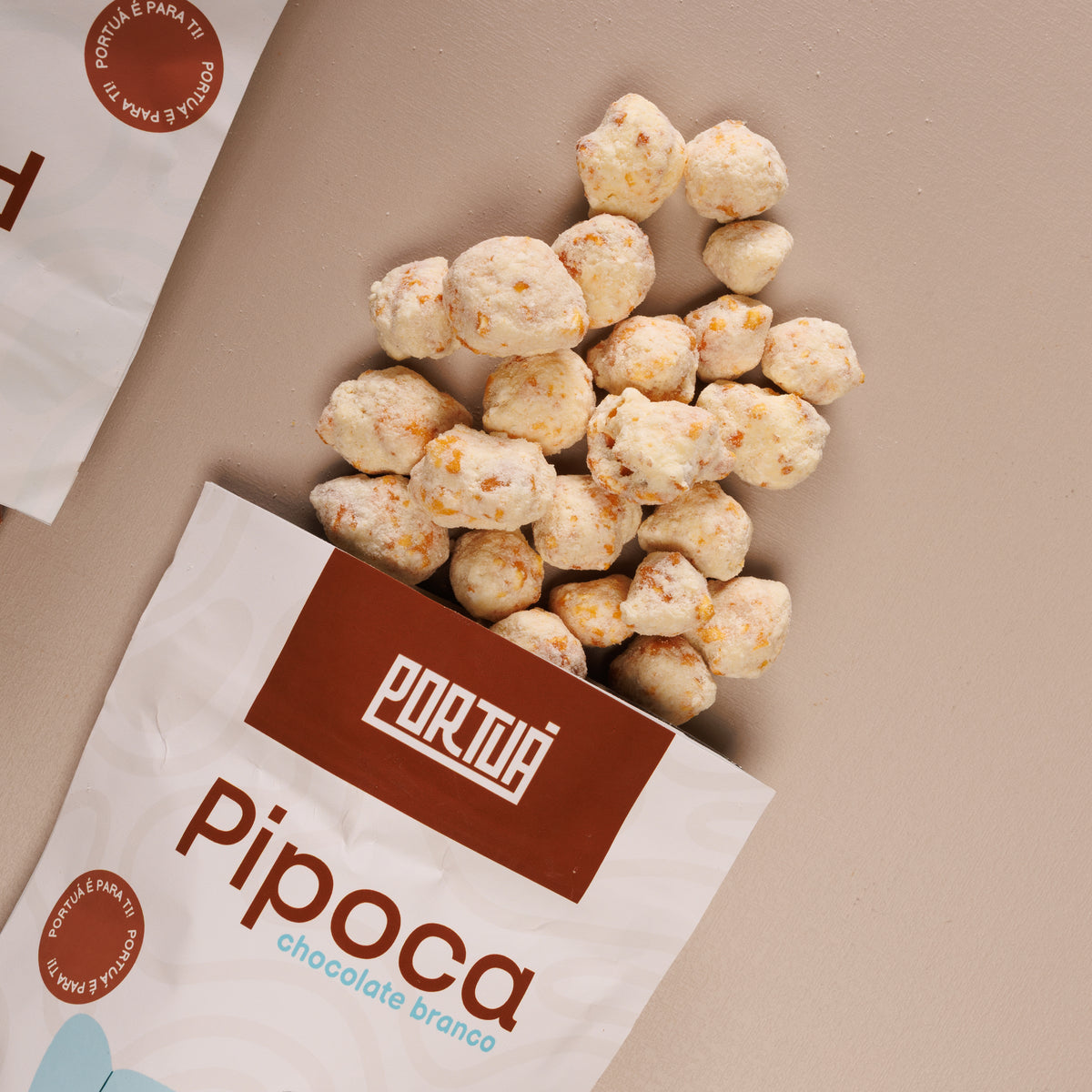 Pipoca com leite em pó 80g