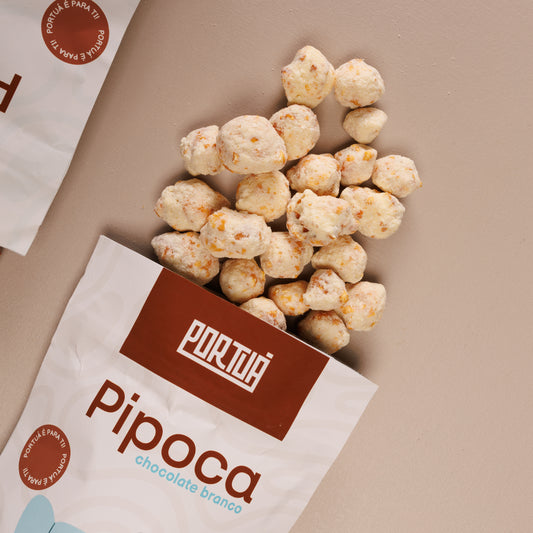 Pipoca com leite em pó 80g