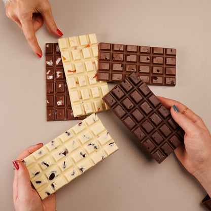 Barra premium: chocolate com oleaginosas