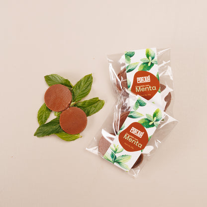 Pastilhas saborizadas (menta e laranja) 25g