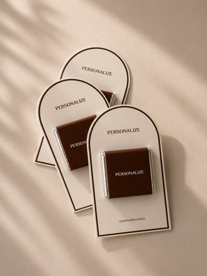 Tablete de Chocolate 10g com tag