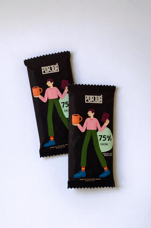 Barra 75% cacau - 75g