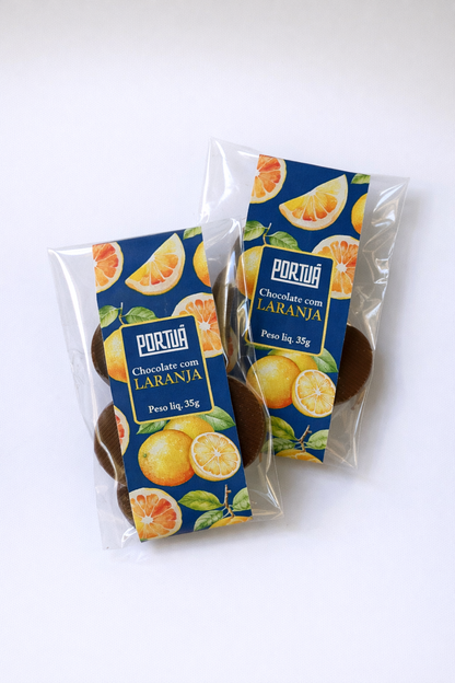 Pastilhas saborizadas (menta e laranja) 25g